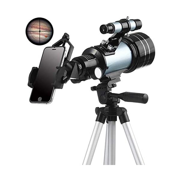 Teleskope Für Kinder Erwachsene, Teleskop Für Astronomie Refraktor Professionelles Teleskop Mit Einstellbarem Stativ…