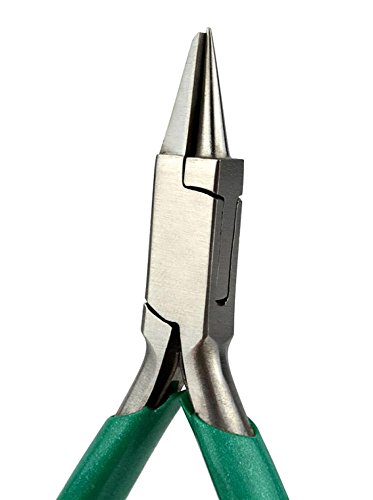 5" Pliers for Chain Link Removal Flat / Round Nose Jewelry Making Wire Wrapping Coiling Repair Tool