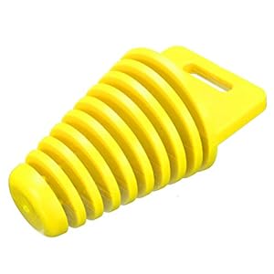 C-FUNN Muffler Pijp Uitlaat Silencer Wassen Plug Motorfiets Dirt Bike 34-62mm Geel