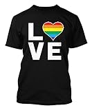 Love (Rainbow Heart) - Gay & Lesbian Men's Tank Top T-shirt