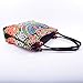 Vintage Embroidery Boho Womens Handbag Mandala Flower Embroidered Shoulder Bag (Bug)