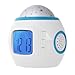 Lily's Home Starry Night Projector and Sound Shooter. With 6 Lullabies and 4 Nature Sounds. Large LCD Alarm Clock