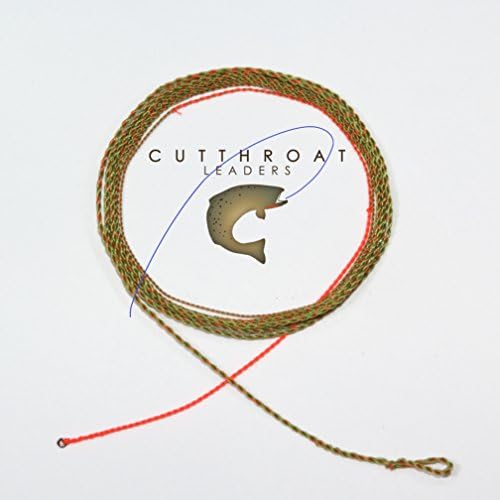 76" Dry Fly Indicator Leader w/ Tippet ring, (line weights 4,5 &amp; 6) by Cuthroat Leader Co.