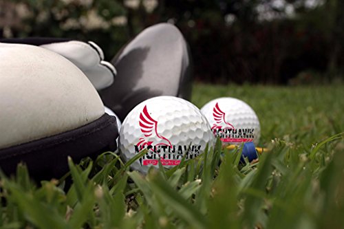 [Upgraded Version] 4 Nighthawk Glow In Dark LED Light Up Golf Balls Official Size Weight Constant On - Thumbnail 3