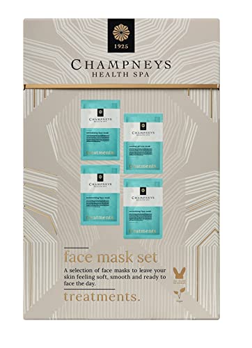 Champneys Face Mask Collection Gift, Christmas, Gift, 4 Piece Set