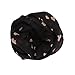 Datework Womens Love Heart Soft Long Shawl Scarf (Black)