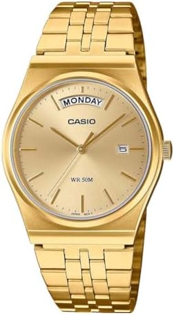 Amazon.com: Casio MTP-B145G-9AV Men's Vintage Gold Tone Stainless