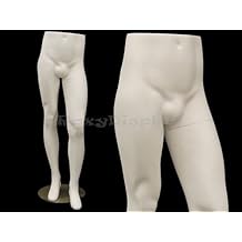 Piernas de maniquí masculino con bonitas caderas. Material de fibra de vidrio