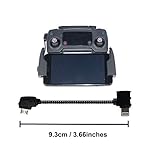 3.66 inch Micro USB Cable for DJI Mavic Pro Air Remote Control, Nylon Braided Data Cable Connector-Fits for I-Phone for DJI Mavic Pro/Air Drone RC (Cable for iPhone)