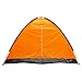 Milestone Dome Tent with Carry Bag (4 Person), Orange