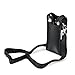 Ailunce HD1 Retevis RT29 Radio Pouch,Two Way Radio Case Walkie Talkie Holster Radio Holder Leather Case Carrying Holder with Adjustable shoulder straps,Transparent at the Button(1 Pack)