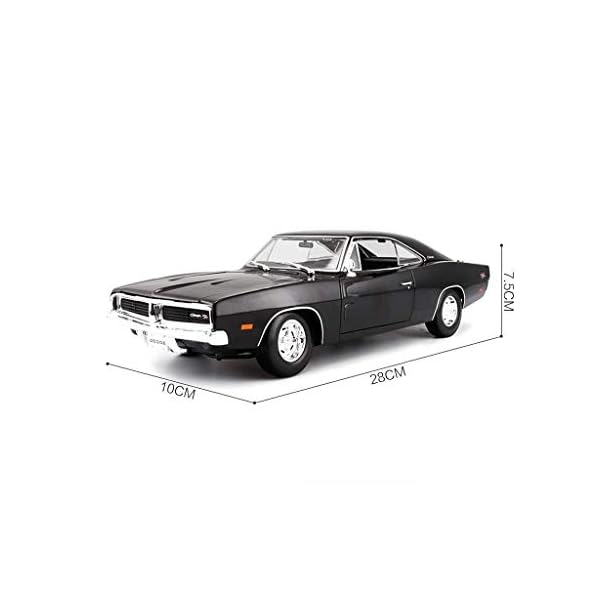 NYDZDM Auto Modellauto 1:18 Dodge ChargerR/T Simulation Legierung Druckguss Spielzeug Ornamente Sportwagen Kollektion… – Bild 7