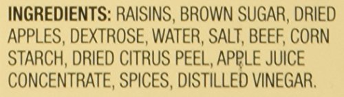 Borden None Such Condensed Mincemeat, Apples and Raisins, 9-ounce Box - Pack of 4 Boxes
