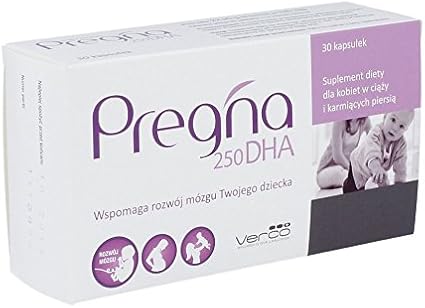 Pregna 250 Dha 30 Capsules Is A Modern Dietary Supplement For Pregnant Women And Breastfeeding Mothers It Is A Source Of Valuable Omega 3 Dha Essential Component Of Baby S Brain
