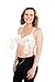 Simple Wishes Supermom T-Shirt Nursing & Hands Free Pumping Bra with Fixed Padding - Comfortable Maternity Breast Pump Bra SR34C