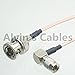 Alvin's Cables Blackmagic DIN 1.0/2.3 Mini BNC Right Angle to BNC Male 75ohm RG179 HD SDI Cable