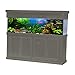 RJ ENTERPRISES Birch Modern 72″X24″ Flat Gray 32″ Tall Aquarium Stand fits180/225 Gal & Birch Modern 72″X24″ Flat Gray 10″ Tall Canopy fits180/225 Gal & Glass Tank Aquarium 225 Gal is Includedthumb 2