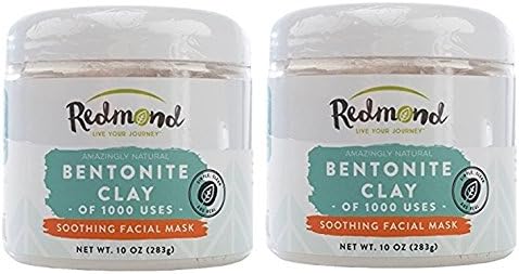 Redmond Life Clay Powder (Pack of 2) with No Additives, Chemicals or Preservatives, 10 oz. (283g)