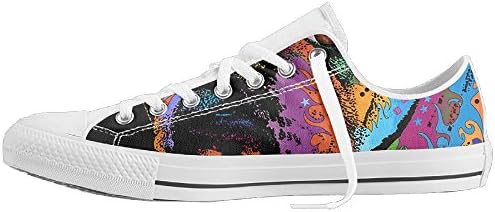 Bulldog Art Womens Sneakers Casual Canvas Shoes Low Top Lace Up Flat Fashion For Unisex