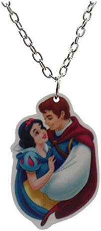 Fashion Jewelry ~ Girls Jewelry ~ Beauty and Prince (Plastic) Pendant Necklace (KS143 N)