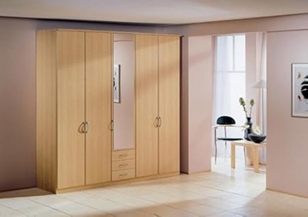 Rauch 5 Door Wardrobe Kent Combination Amazon Co Uk Kitchen Home