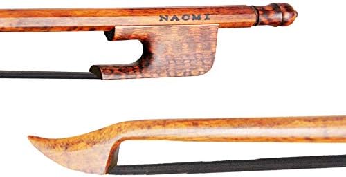 NAOMI Viola Bow Baroque Style Snakewood Viola Bow BAROQUE Viola Bow Violin Family Instruments New