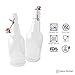 Pratico Kitchen Secure Swing 16 oz Beer Bottles with Ceram-Seal Ceramic Cap for Fermentation & Carbonation of Beer, Soda, & Kombucha - 6 Pack - Clear