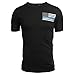 Jinshida Men's Police Live Matter Thin Blue Line American Flag Short Sleeve T-Shirt
