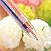 Multicolor Pen 6-in-1 Color 0.5mm Pack of 6 pcs, 6 Color Ballpoint Pen Office Shcool Supplies Students Children Gift