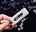Beautifultracy 5 Pieces Hair Barrettes Hair Pins Decorative Wedding Bridal Artificial Pearl Hairpins Handmade Bridesmaid Hair Clips Hair Accessories for Women Ladies Girls