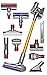 Dyson V8 Absolute Cordless Handheld HEPA Vacuum Cleaner with Manufacturer's Warranty, Quick Release Extension Hose, Stubborn Dirt Brush (+1 Extra Mattress Tool Bundle)