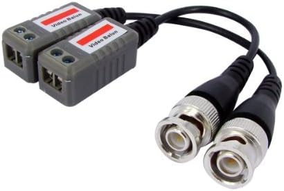 BW PAIR CCTV Camera BNC CAT5 Video Balun Transceiver Cable, 1Pair, 1-pair - Image 4