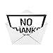 NobleWorks - Big Funny Thank You Greeting Card 8.5 x 11 Inch with Envelope (1 Pack) Large Jumbo No Thanks To You J8680