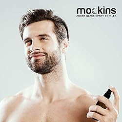Mockins 24 Pack Amber 2 Oz Glass Spray Bottle | The