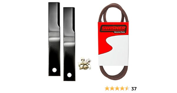 Swisher 21059 44 In Rough Cut Mower Service Kit Black Garden Outdoor Amazon Com