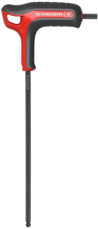 Facom 84tzsa 4 Cle 6 Pans A Tete Spherique Rouge Noir 4 Mm Amazon Fr Bricolage