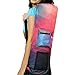 RoryTory Yoga Mat Bag w/Adjustable Strap, Water Bottle Carrier, Inner & Outer Pockets, Heavy Duty & Machine Washable - Fits Most Yoga Mat Sizes (Pink/Purple)