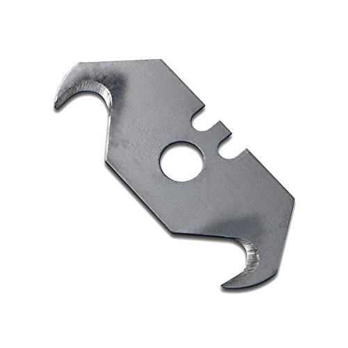 Double Hook Blade Utility Razor Blades 100pcs with Dispenser