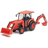 NEWRAY 1:18 KUBOTA - L6060 Tractor with Backhoe and Loader