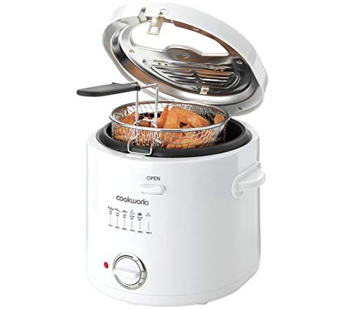 Cookworks 1.5L Deep Fat Fryer - White
