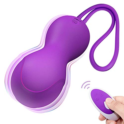 Liebeskugel Vibrationsei Bullet Vibratoren für sie Klitoris und G-Punkt Vibrator mit 10 Vibrationsmodi, Vibro-Ei mit kabellose Fernbedienung, Vibrationseier Erotik Sexspielzeug für Frauen und Paare