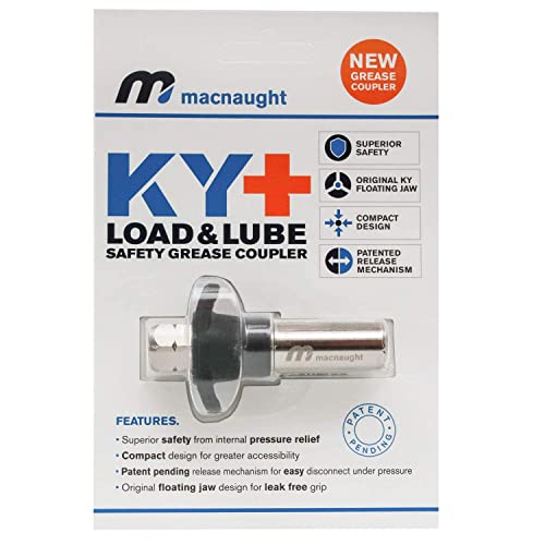 Macnaught KY Plus Locking Safety Grease Coupler Smallest Diameter