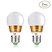 Plusmi LED Bulbs Light Bulbs, E27 5W Equivalent to 40W Incandescent Bulb,6500k,Cool White (Pack of 2)