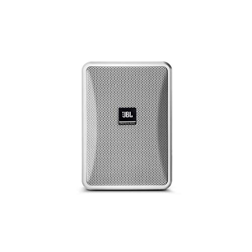 JBL Professional Control 23-1L-WH Ultra-Compact 8-Ohm Indoor/Outdoor Background…