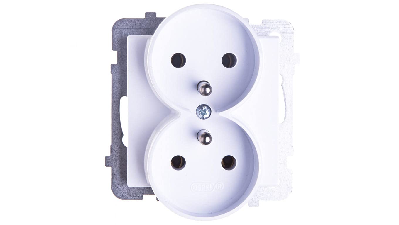 Ospel GP-2RRZ/m/00 Security Electronics, White