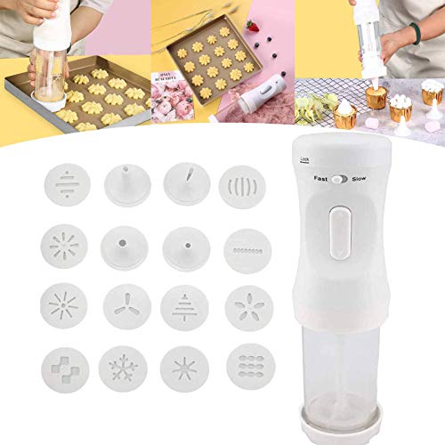 Electric Cookie Press Gun, Cookie Maker Kit Electric Cookie Decorating