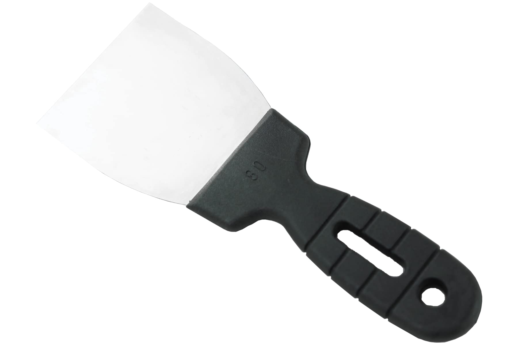 Toolty Stainless Steel Filling Knife, Flexible Wall Putty Knife, Drywall Scraper, Finishing Coat Spatula - 80mm (3.15") - DIY - TLTY-0912