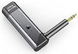 Maceton Aluminum Wireless Bluetooth 4.1 Receiver Adapter with Amplifier and Lossless APT-X and Bass Boost Option and Microphone for Bose QuietComfort 25 Headphones
