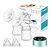 Electric Breast Pump, Rechargeable Portable Double Pumps Electric Nursing Breast Massage Breastfeeding Pump