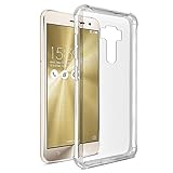 ASUS ZenFone 3 ZE552KL (5.5 inch) Case, [2 PACK] SPARIN [Precise Design] [Anti Watermark] [Scratch Resistant] [Shock Absorbing] Nature TPU Soft Cover for ZenFone 3, Clear + [Lifetime Warranty]